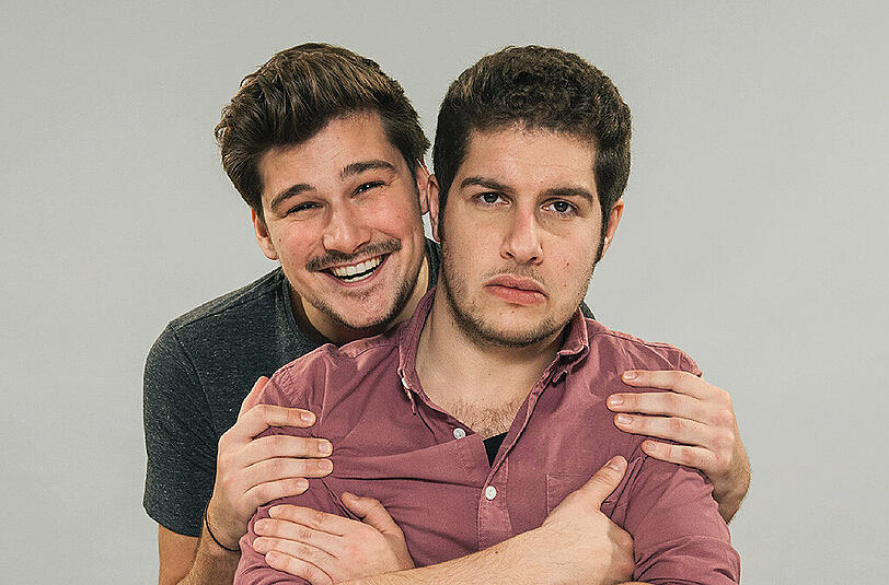 Kann auch zicken: das Kabarett-Duo Beier und Hang.
