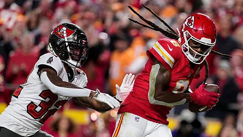 DeAndre Hopkins spielte seine erst zweite Partie für die Chiefs und verbuchte beeindruckende zwei Touchdowns.