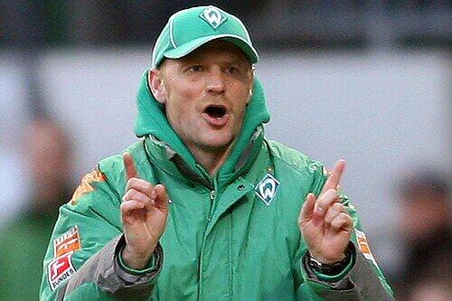 In froher Erwartung: Werders Trainer Thomas Schaaf