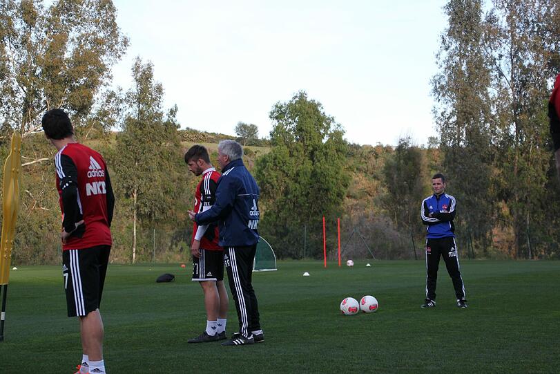 Der 1. FC Nürnberg bereitet sich nunter der Sonne Andalusiens auf die Rückrunde vor. Die Bilder aus dem Trainingslager in La Cala de Mijas