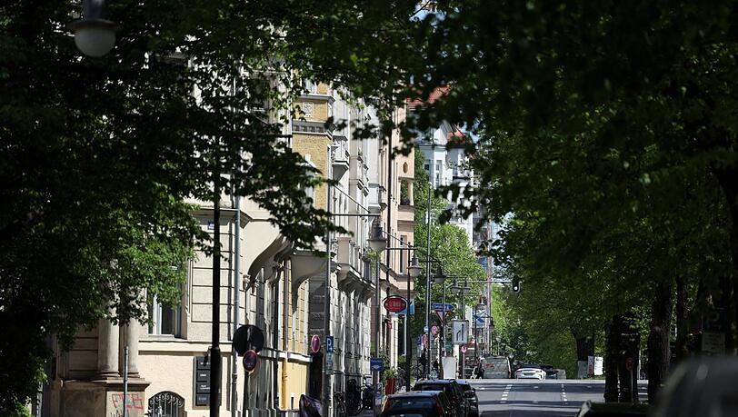 Wie aus dem Bilderbuch: Der AZ-Spaziergänger flaniert entlang der Wittelsbacherstraße