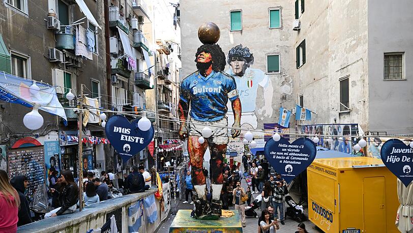 Neapel gestaltet Madonna-Gedenkst&auml;tte um (Foto-Archiv).