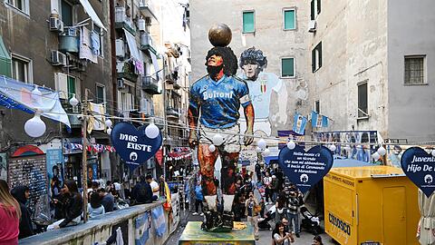 Neapel gestaltet Madonna-Gedenkst&auml;tte um (Foto-Archiv).