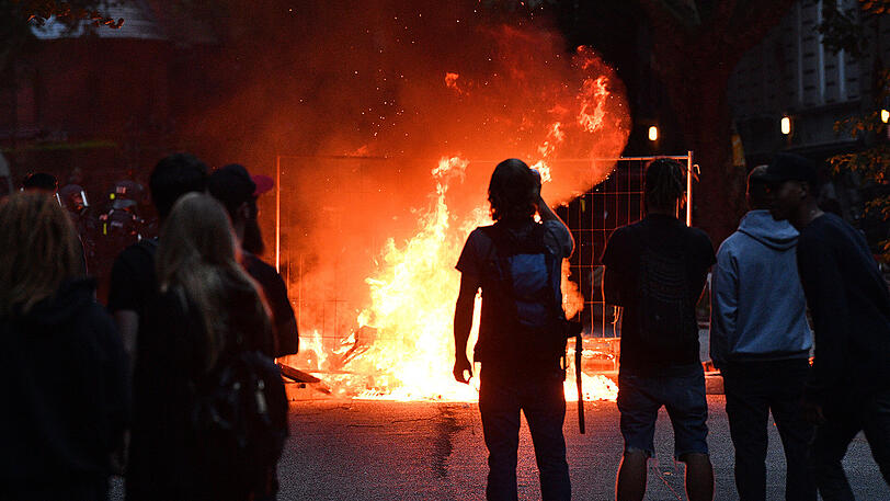 Rückblick: Die Ausschreitungen beim G20-Gipfel in Hamburg Anfang Juli 2017.