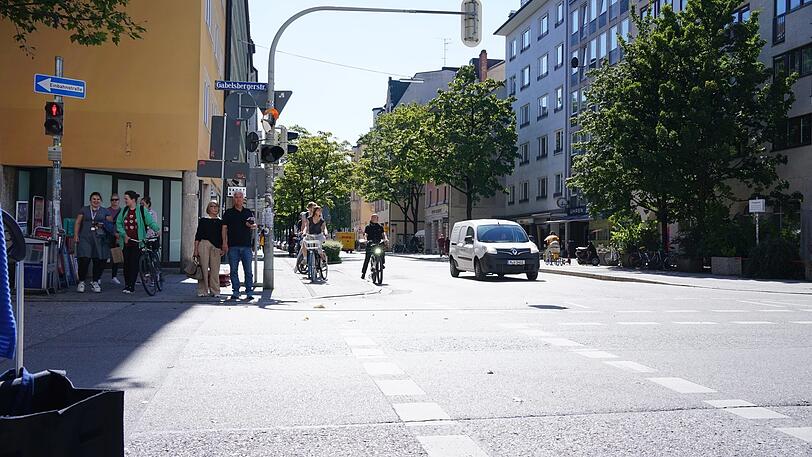 Noch ist für Autos viel Platz auf der Augustenstraße.