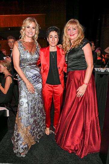 Carola Ferstl, Dunja Hayali und Nanna Kuckuck