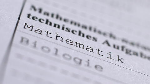 Der Mathe-Schnitt ist im Vergleich zu den Vorfahren etwas schlechter geworden. (Symbolbild)