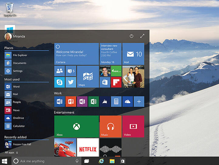 Wieviel weiß Windows 10 über seine Nutzer?