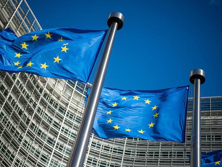 Der Sitz der Europäischen Kommission in Brüssel.