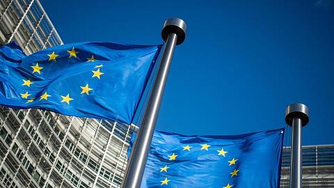 Der Sitz der Europäischen Kommission in Brüssel.