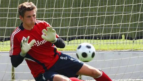 Seit dem Rückspiel beim FC Barcelona die neue Nummer eins im Bayern-Tor: Jörg Butt (34). Seit dem Rückspiel beim FC Barcelona die neue Nummer eins im Bayern-Tor: Jörg Butt (34).