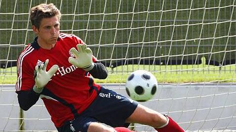 Seit dem Rückspiel beim FC Barcelona die neue Nummer eins im Bayern-Tor: Jörg Butt (34).
