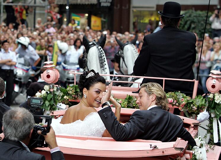 2005 haben Verona und Franjo Pooth im Stephansdom in Wien geheiratet