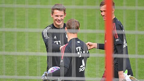 Konkurrenzkampf im Tor des FC Bayern.