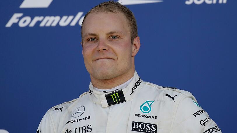 Der finnische Sieger Bottas.
