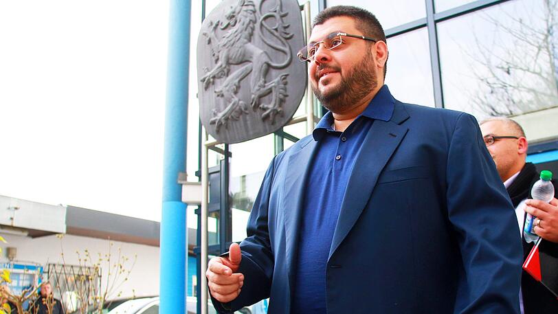 Seit 2011 Investor beim TSV 1860: Hasan Ismaik (li.).
