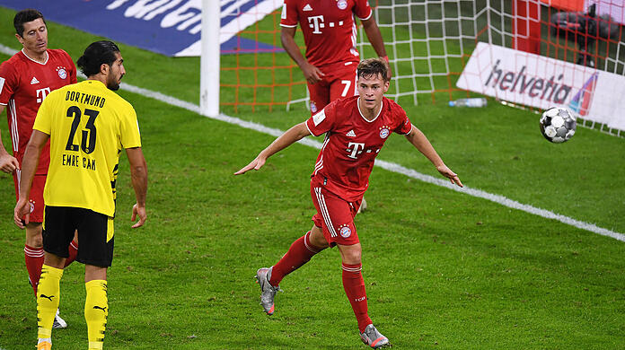 Avancierte in den letzten zwei Duellen gegen Borussia Dortmund zum Matchwinner: Joshua Kimmich.