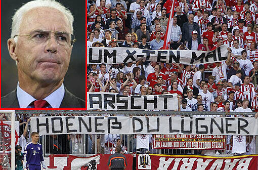 Bekcenbauer zu den Wut-Fans: "Das darf sich der Verein nicht gefallen lassen&ldquo;
