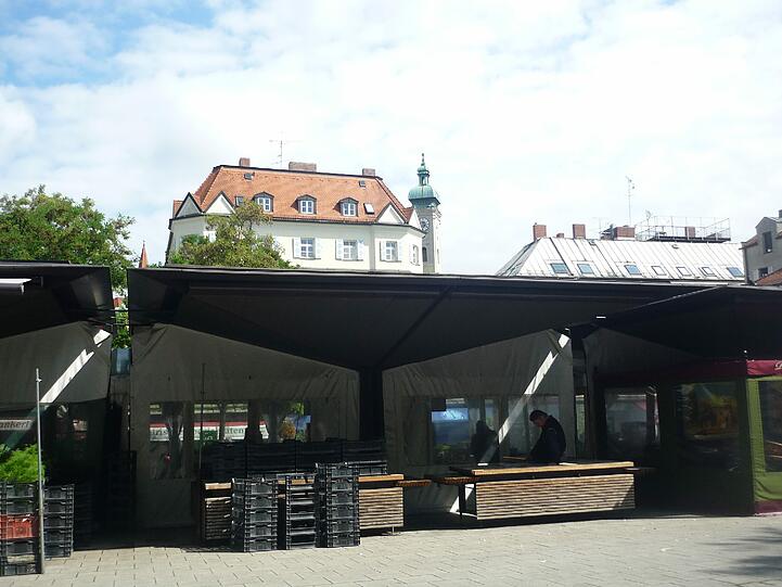 "Taubenhausen": Früher in Bestlage, stehen diese Stände heute leer.