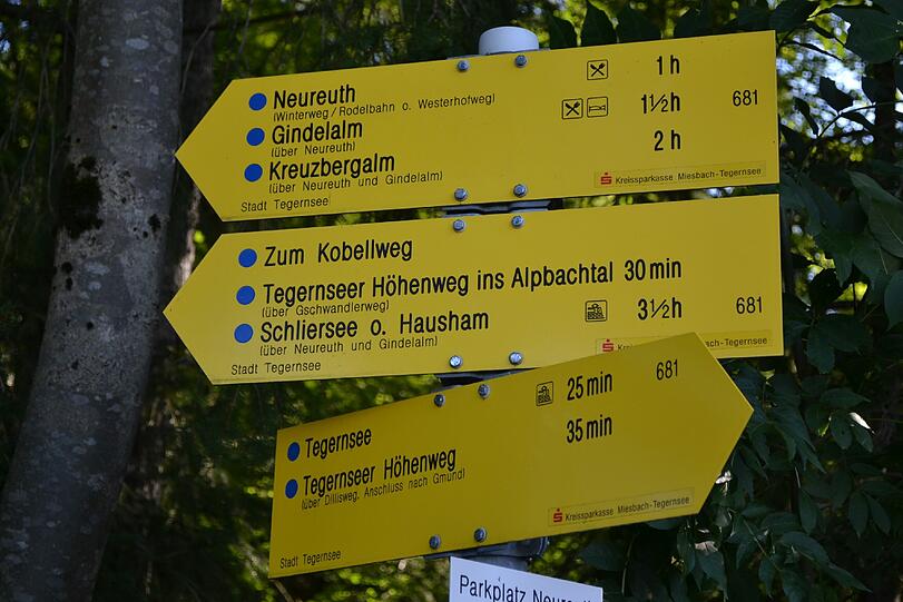 Die Leser freuten sich bei der zweiten AZ-Wanderung über das sonnige Wetter.