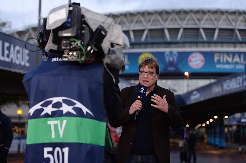 Warten auf den neuen "Klassiker". Bayern gegen Dortmund. Ein Spiel das ganz London elektrisiert. Die Bilder vor dem großen Finale.
