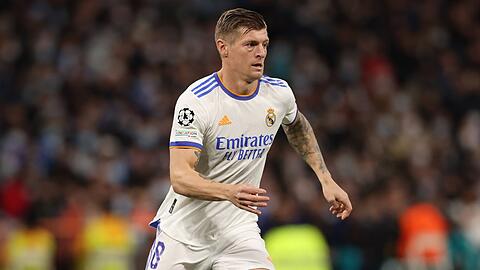 Der deutsche Fußballstar Toni Kroos spielt bei Real Madrid.