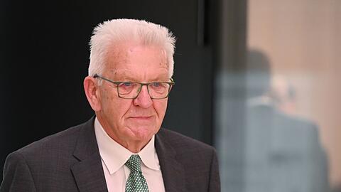 Ministerpräsident Winfried Kretschmann wird 75.