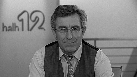 Ruprecht Eser in seiner sonntäglichen Sendung "halb 12 - Eser und Gäste".