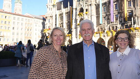 Daniela Vogt, J&uuml;rgen M&uuml;ller und Margarethe Stadlbauer (von links nach rechts) wollen, dass die Stadt die M&uuml;nchner fr&uuml;hzeitig an Planungen beteiligt.