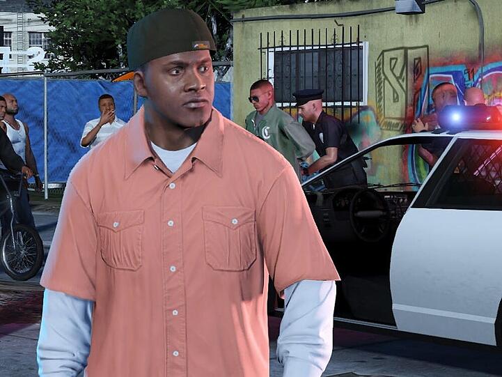 Franklin ist einer der drei Hauptcharaktere in "GTA V"