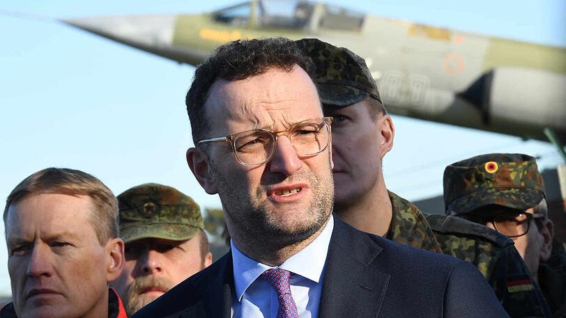 Gesundheitsminister Jens Spahn (CDU) in Germersheim.