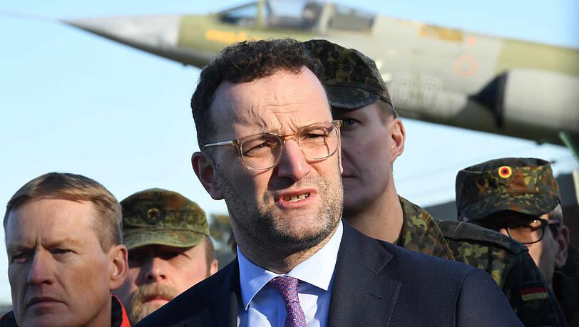 Gesundheitsminister Jens Spahn (CDU) in Germersheim. Gesundheitsminister Jens Spahn (CDU) in Germersheim.