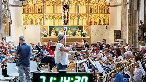 Damit tats&auml;chlich 72 Stunden Posaunenmusik am St&uuml;ck erklingen kann, ist der Ablauf genau durch choreografiert.