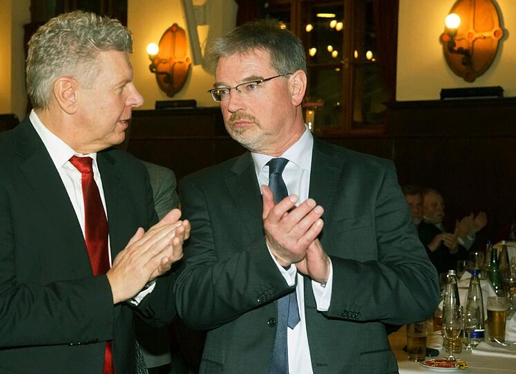 OB-Kandidat Dieter Reiter (links) und SPD-Fraktionschef Alexander Reissl.