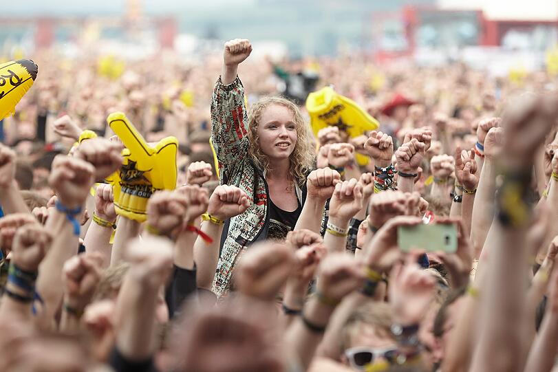 Die Bilder vom ersten Tag des Festivals Rock am Ring 2016 in Mendig.