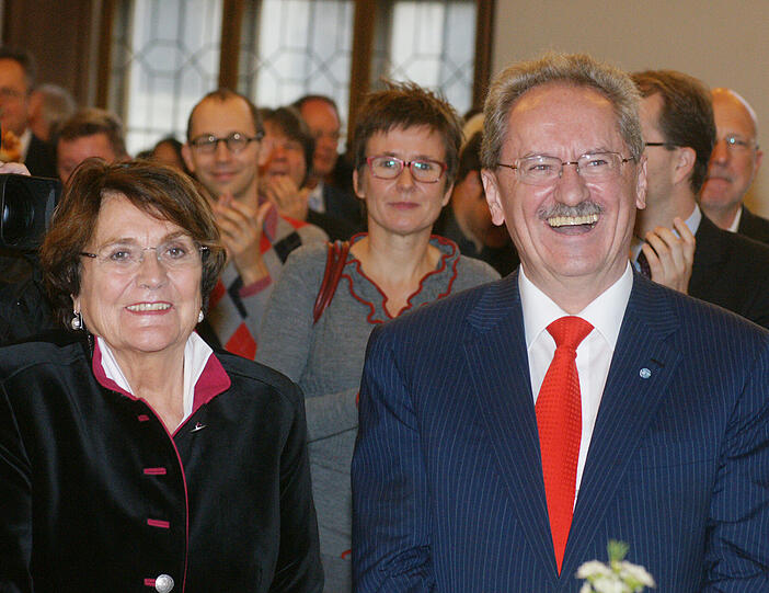Ude und seine Frau Edith
