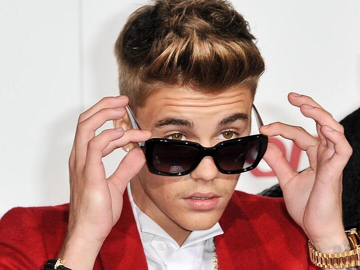 Justin Bieber bei der Weltpremiere von "Believe" im Dezember