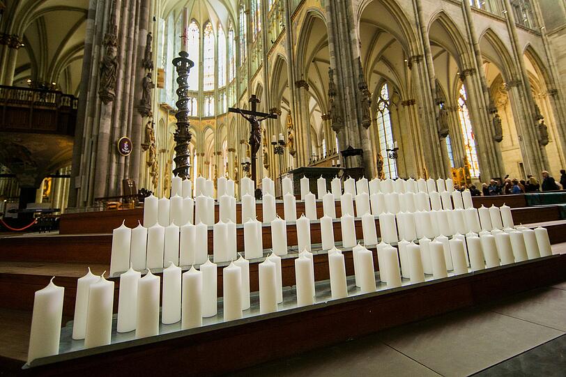 Weitere Bilder rund um den Gedenkgottesdienst in Köln.