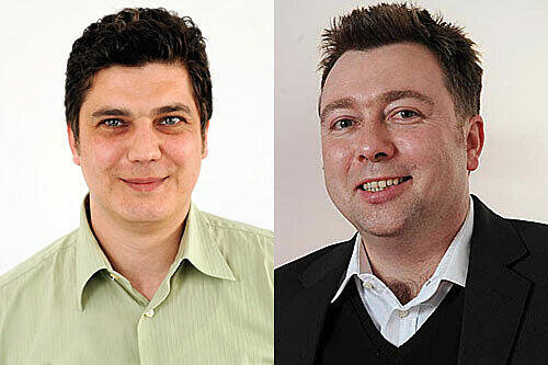 Jochen Schlosser (l.) und Gunnar Jans