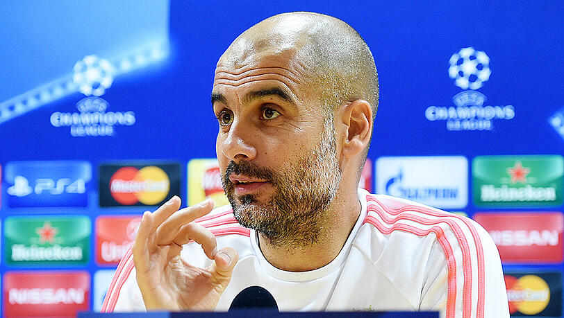 Der Trainer des FC Bayern München, Pep Guardiola. Der Trainer des FC Bayern München, Pep Guardiola.