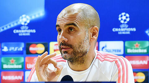 Der Trainer des FC Bayern München, Pep Guardiola.