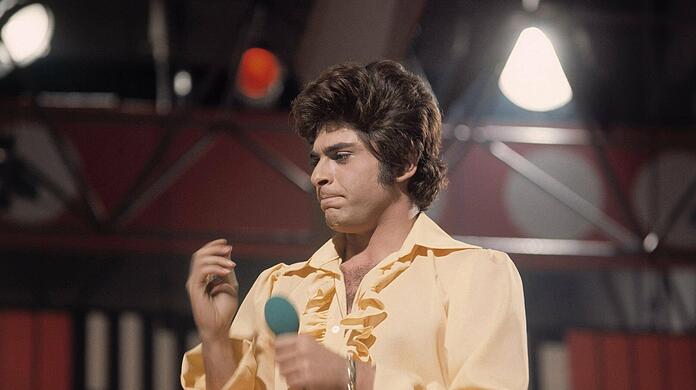 Ricky Shayne 1970 bei einem Auftritt in der "ZDF-Hitparade".