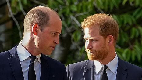 Knapp 30 Jahre nach dem Tod ihrer Mutter trennt die Br&uuml;der William und Harry ein tiefes Zerw&uuml;rfnis. (Archivfoto)