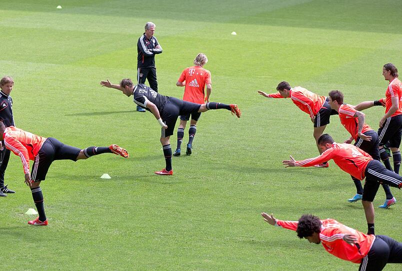 Die Bilder vom Training in der Allianz Arena