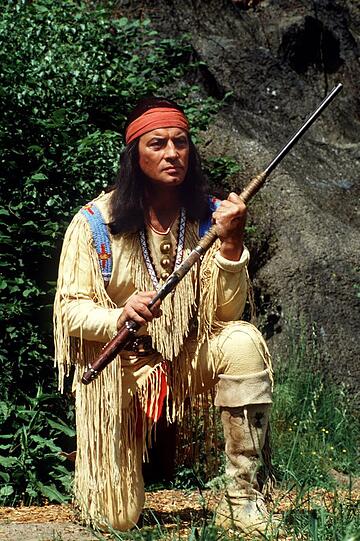 Seine Schauspielkarriere verdankte Perre Brice vor allem seiner Rolle als "Winnetou".