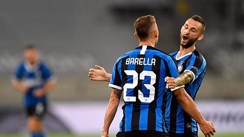 Gibt es Kontakt zum FC Bayern? Marcelo Brozovic von Inter Mailand (r).