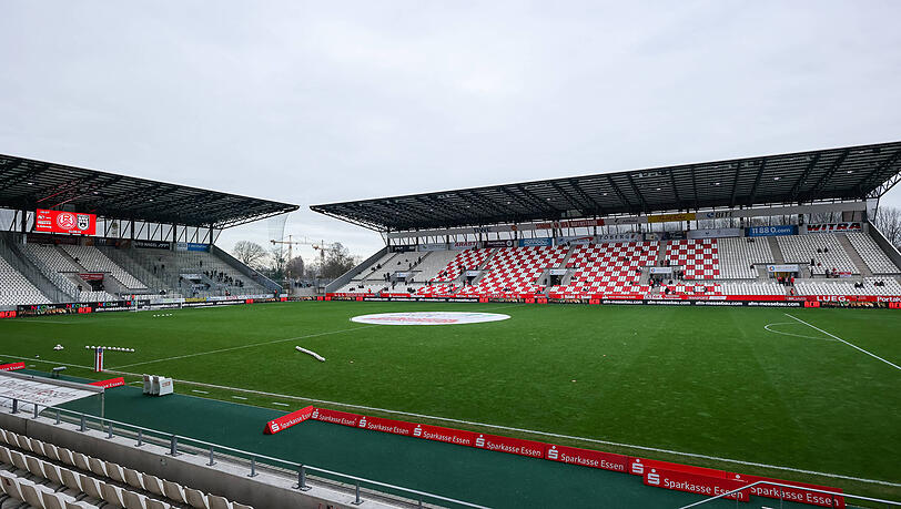 Das Stadion an der Hafenstra&szlig;e wird in den n&auml;chsten Jahren an den Seiten geschlossen.
