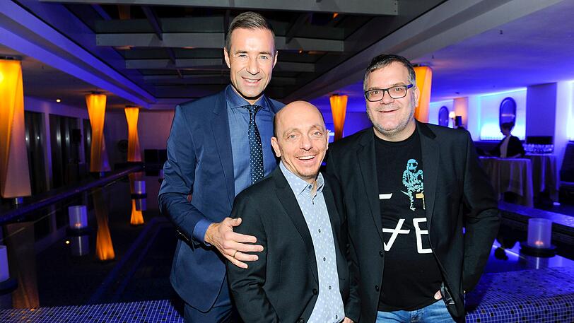 Kai Pflaume, Bernhard Hoecker und Elton