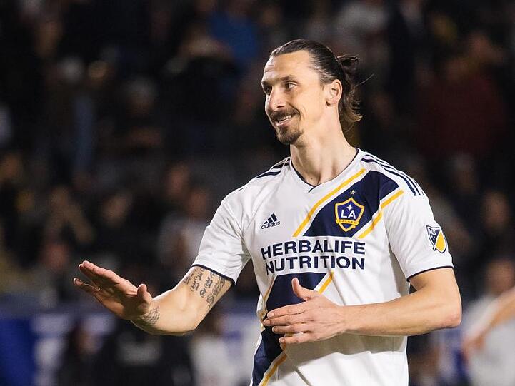 Zlatan Ibrahimovic war zuletzt für LA Galaxy aktiv.