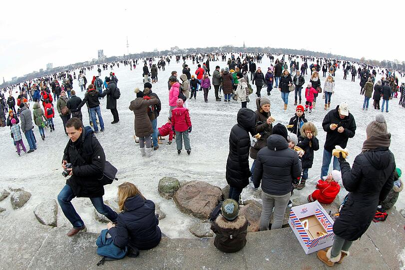 ... oder verweilten bei einem selbst mitgebrachten Picknick am Ufer.